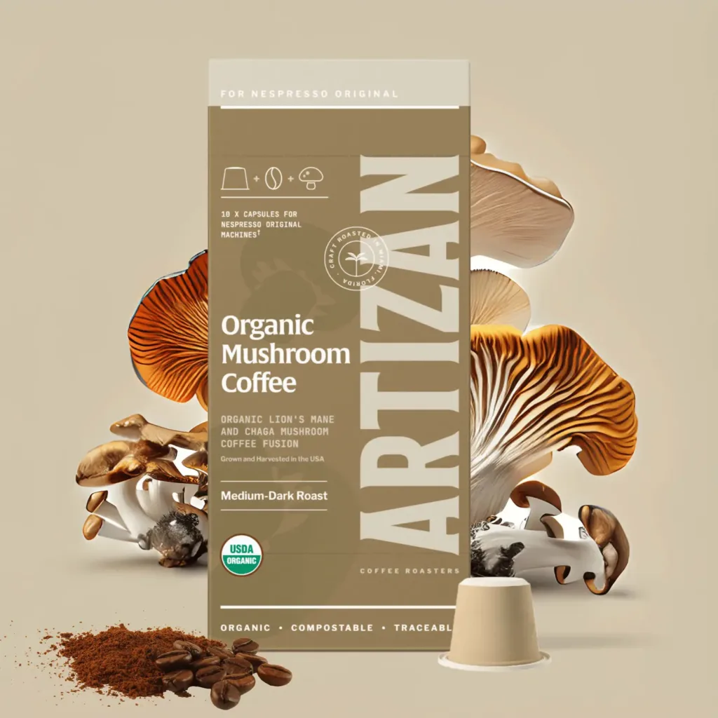 Artizan organic Mushroom coffee
