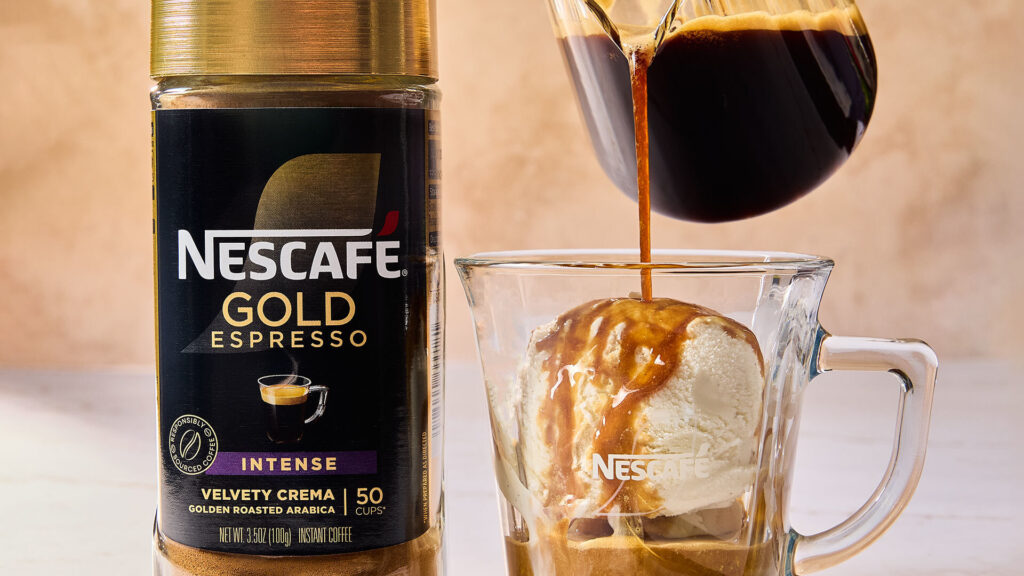 Nescafe Affogato Pour