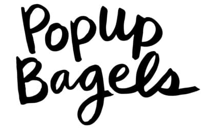 PopupBagels Wordmark Black Logo