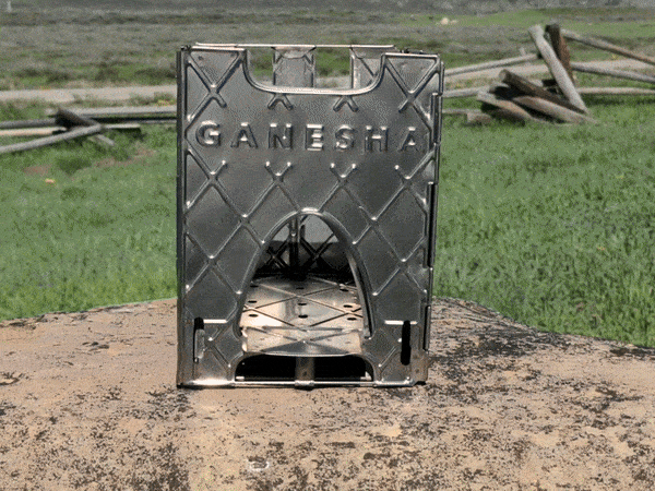 ganesha untralight Stove Tour