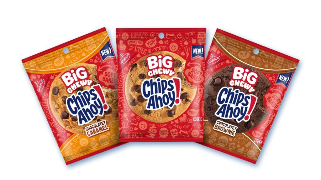 Chips Ahoy! Debuts Big Chewy Cookie 3 Big Chewy Cookie Three Pack