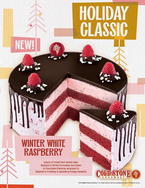 cold stone creamery Winter Cake