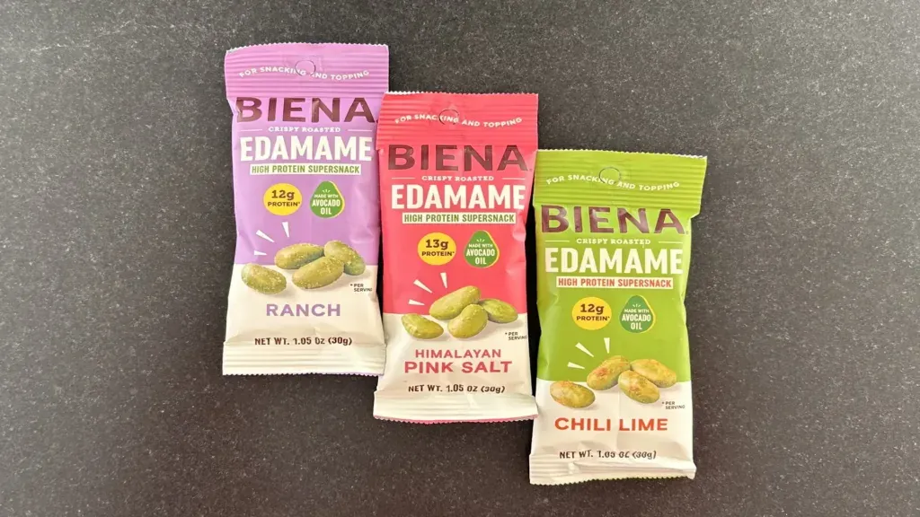 Biena Snacks Biena Crispy Edamame