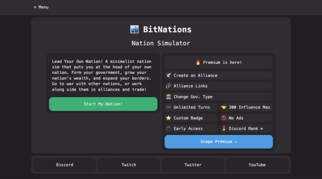 17+ Fun Online Politics and Nation Simulation Games 13 17+ Fun Online Politics and Nation Simulation Games 7