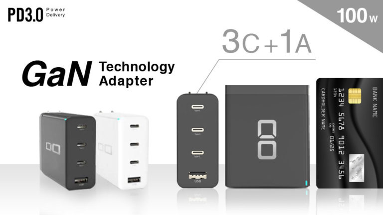 CIO introduces The 3C1A – The World’s Smallest & Lightest 100W GaN Charger