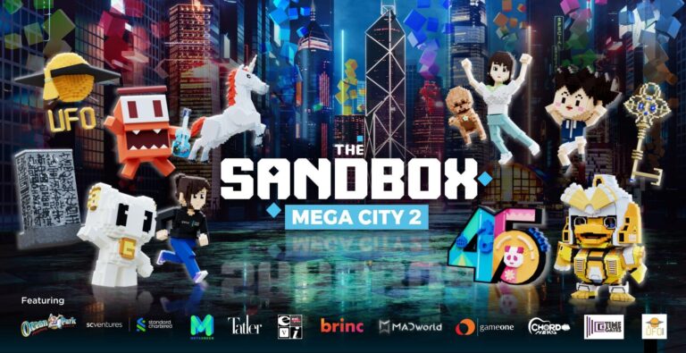 The Sandbox Expands Cultural Hub with Major Hong Kong Partners Unveiled in Mega City 2