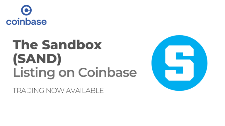 SAND token Now Available on Coinbase