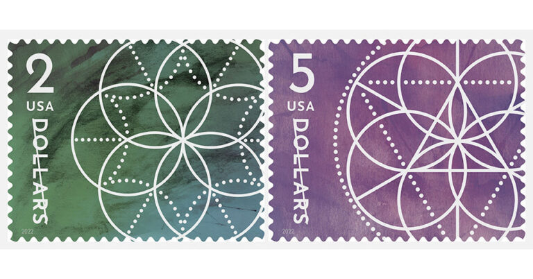 US Postal Service Celebrate The Mathematical Beauty of Flowers