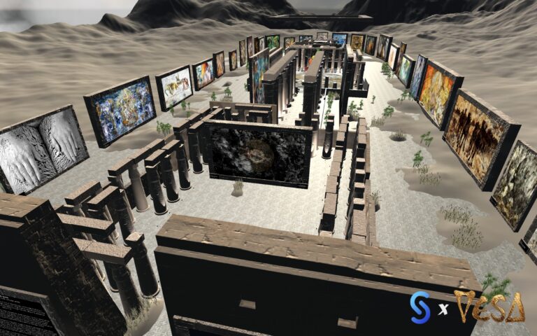 SuperWorld & cryptoartist VESA Launch 3D Immersive Art Exhibit & NFT Drop