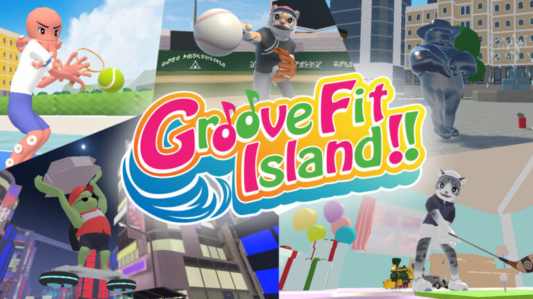 VR Rhythm Fitness Game Groove Fit Island! Now On Steam