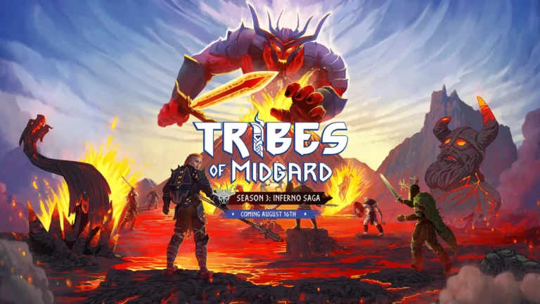 Tribes of Midgard Season 3: Inferno Saga launches on August 16