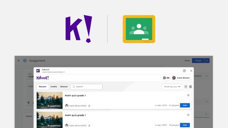 Kahoot! Launches New Google Classroom Add-on