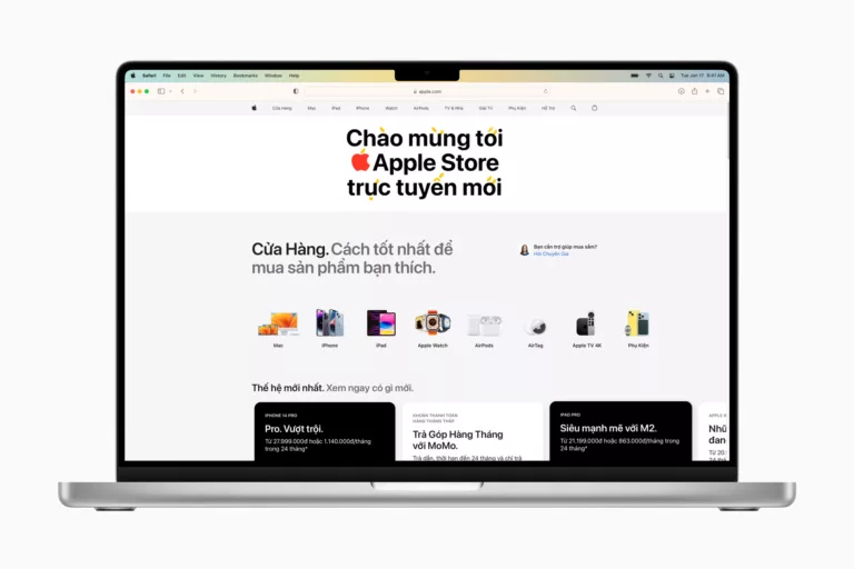 Apple Store Goes Online in Vietnam